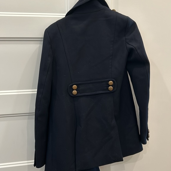 French connection wool coat . Military style. - Picture 4 of 5